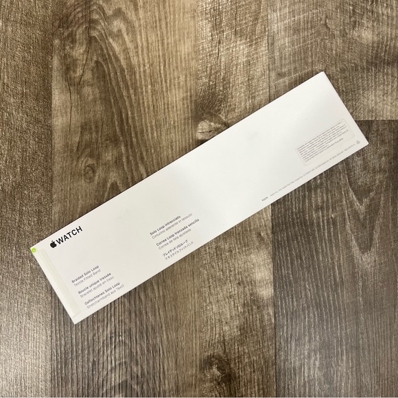 Apple Atlantic Blue 40mm Braided Solo Loop Watch Band - Picture 2 of 7